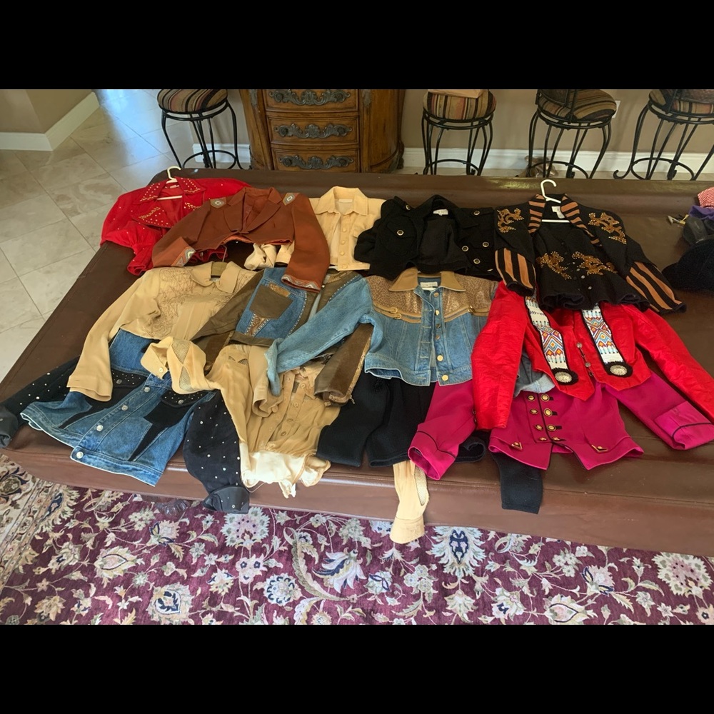 Lot of vintage jackets